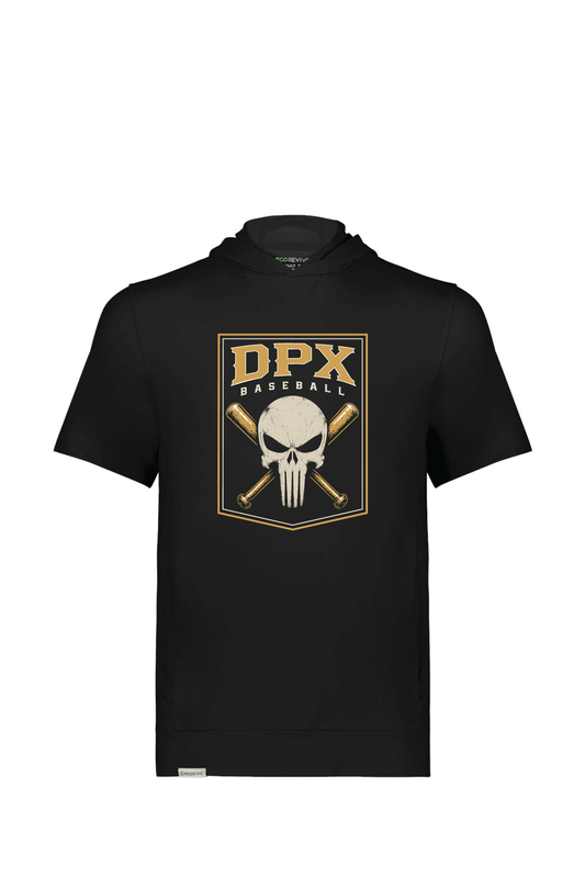 Skull Short Sleeve Hoodie