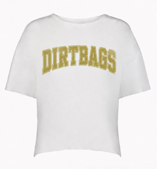 Dirtbags Women's Boxy Tee - White