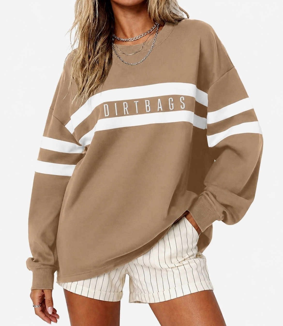 Dirtbags Women's Oversized Sweatshirt